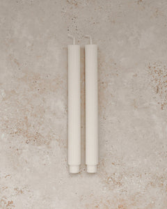 Cream Roman Taper Candle