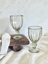 Load image into Gallery viewer, Handblown Fluted Wine Glass
