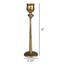 Load image into Gallery viewer, Sonrisa Taper Holder, Brass - Lrg
