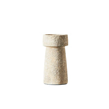 Load image into Gallery viewer, Eris Candle holder   - Rustic sand: Rustic Sand / TERRACOTTA
