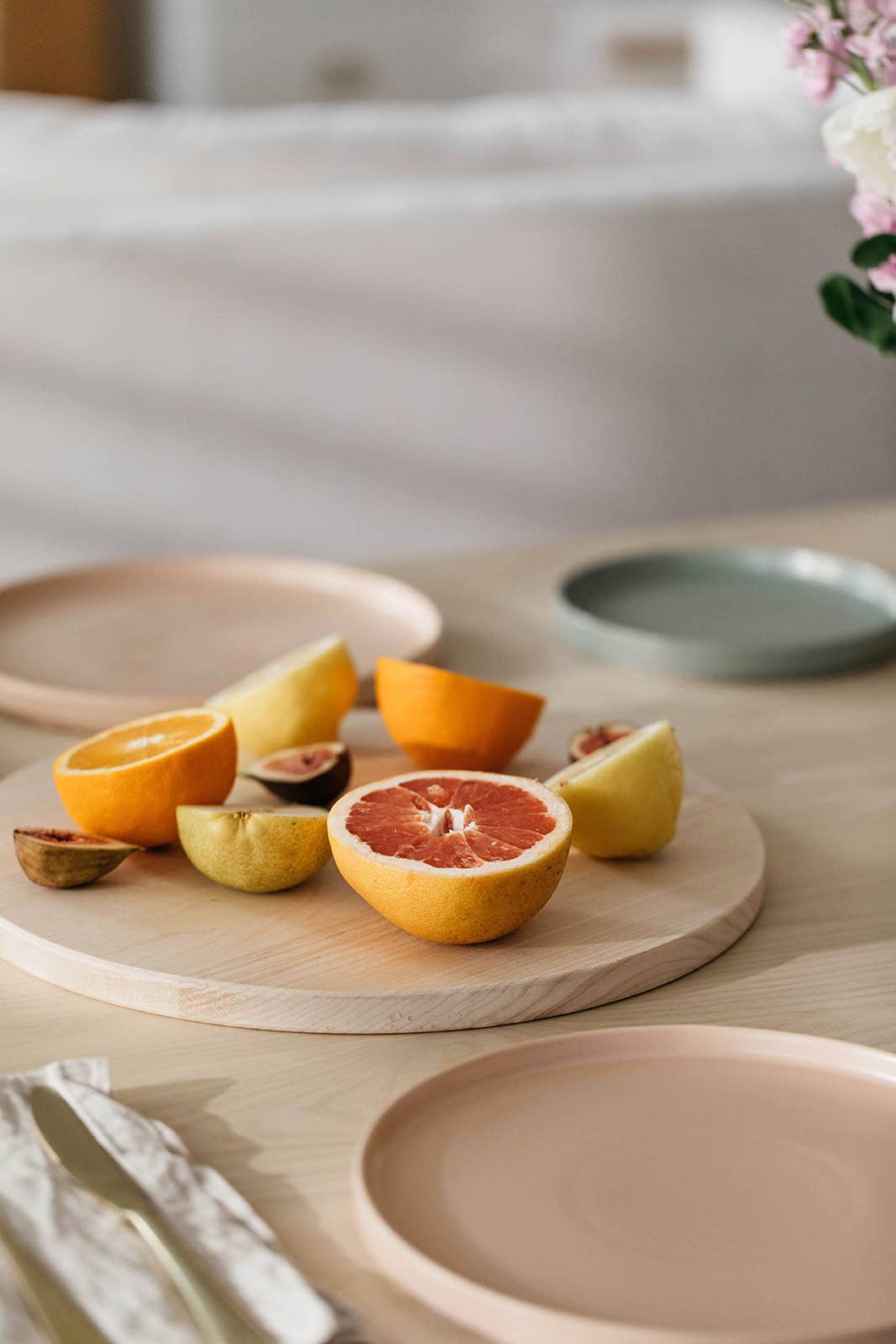 Round Maple Cutting Board