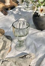 Load image into Gallery viewer, Handblown Fluted Wine Glass
