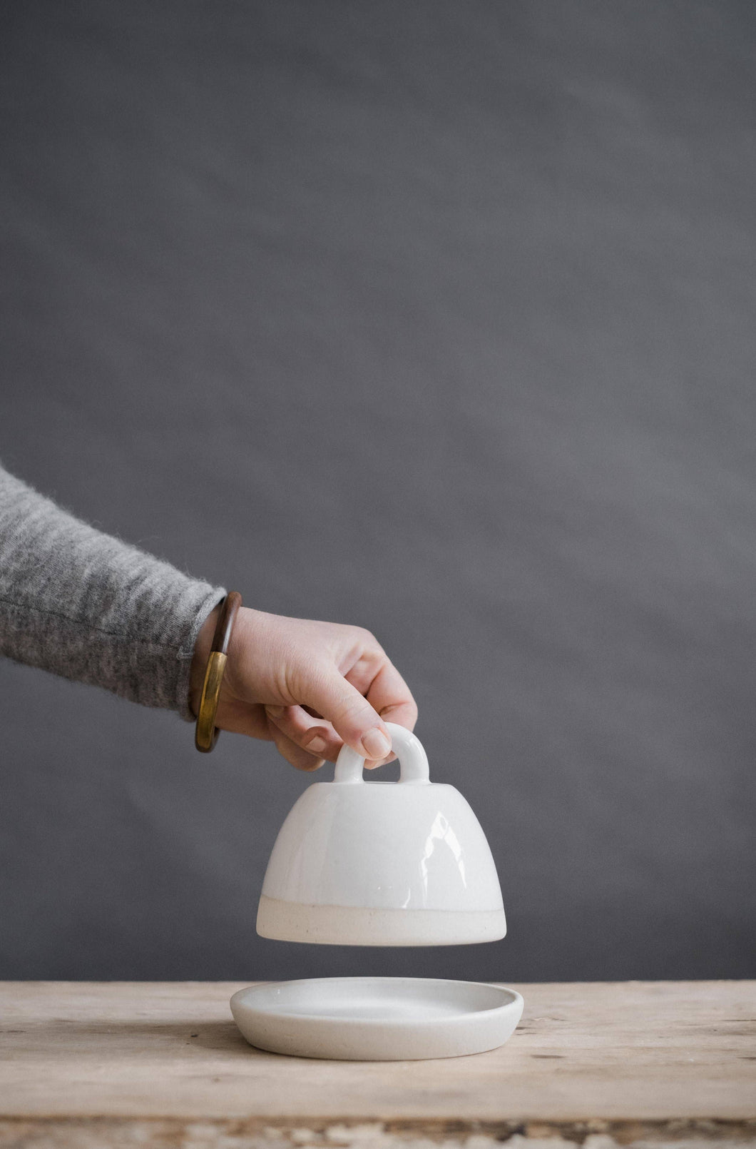 Butter dish\ Butter dish: White\ White