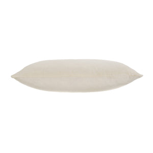 Off White Vera Velvet Pillow