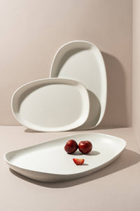 Mini Long Stoneware Serving Platters