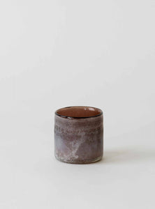 Frost candle holder -: Brown