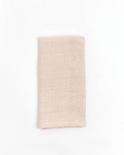 Load image into Gallery viewer, Stone Washed Linen Hemmed Dinner Napkin: Cedar Rose
