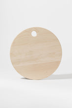 Load image into Gallery viewer, Round Maple Cutting Board
