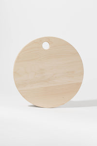 Round Maple Cutting Board