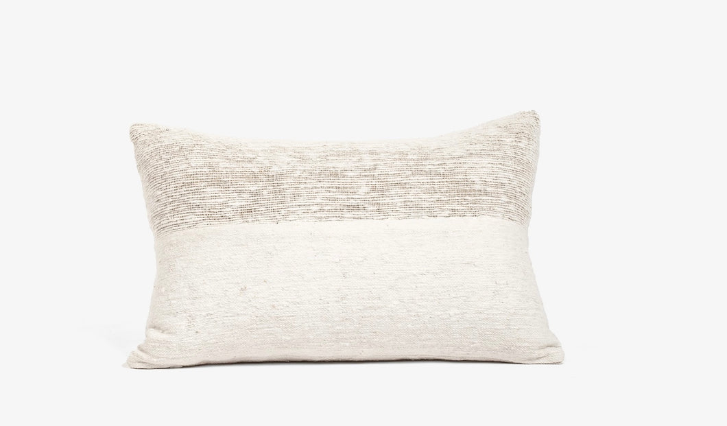 Delhi Loomed Raw Cotton Pillow - NEW