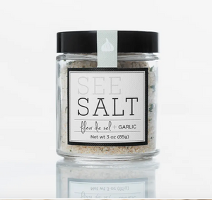 Fleur de Sel Sea Salt + Roasted Garlic