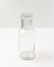 Load image into Gallery viewer, Handblown Hammered Glass Carafe: Clear
