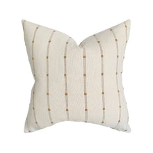 Load image into Gallery viewer, Ridge | Woven Tan Stripe Pillow
