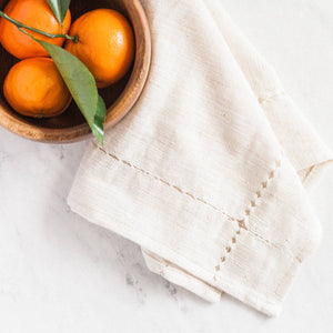 Pulled Cotton Napkin: Natural