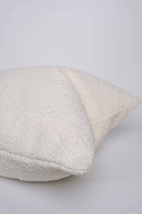 Boucle Pillow: Bone