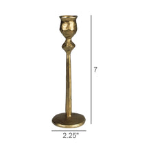 Load image into Gallery viewer, Sonrisa Taper Holder, Brass - Med
