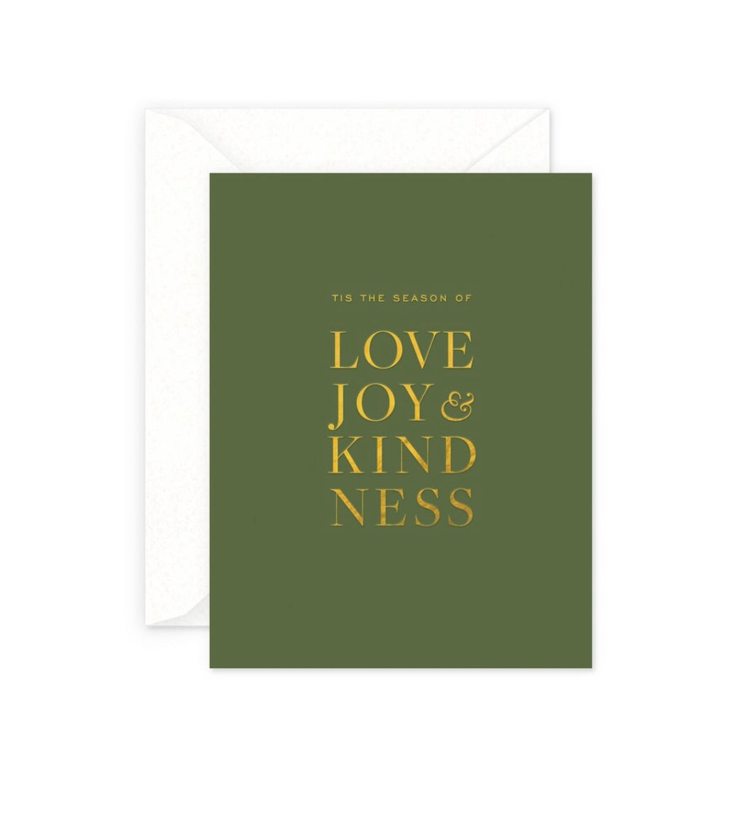 Love & Joy Holiday Card