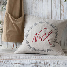 Load image into Gallery viewer, Pillow - Linen Pillow w/Noel
